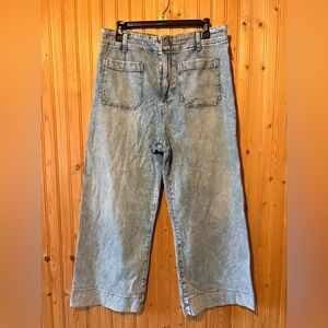 Lauren Conrad Light Wash Wide Leg Jeans